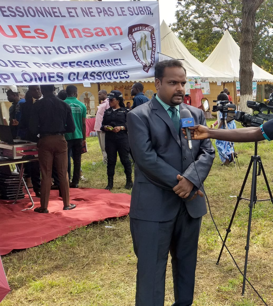 Media Interview — Education Fair, Cameroon — FOR Consultancy